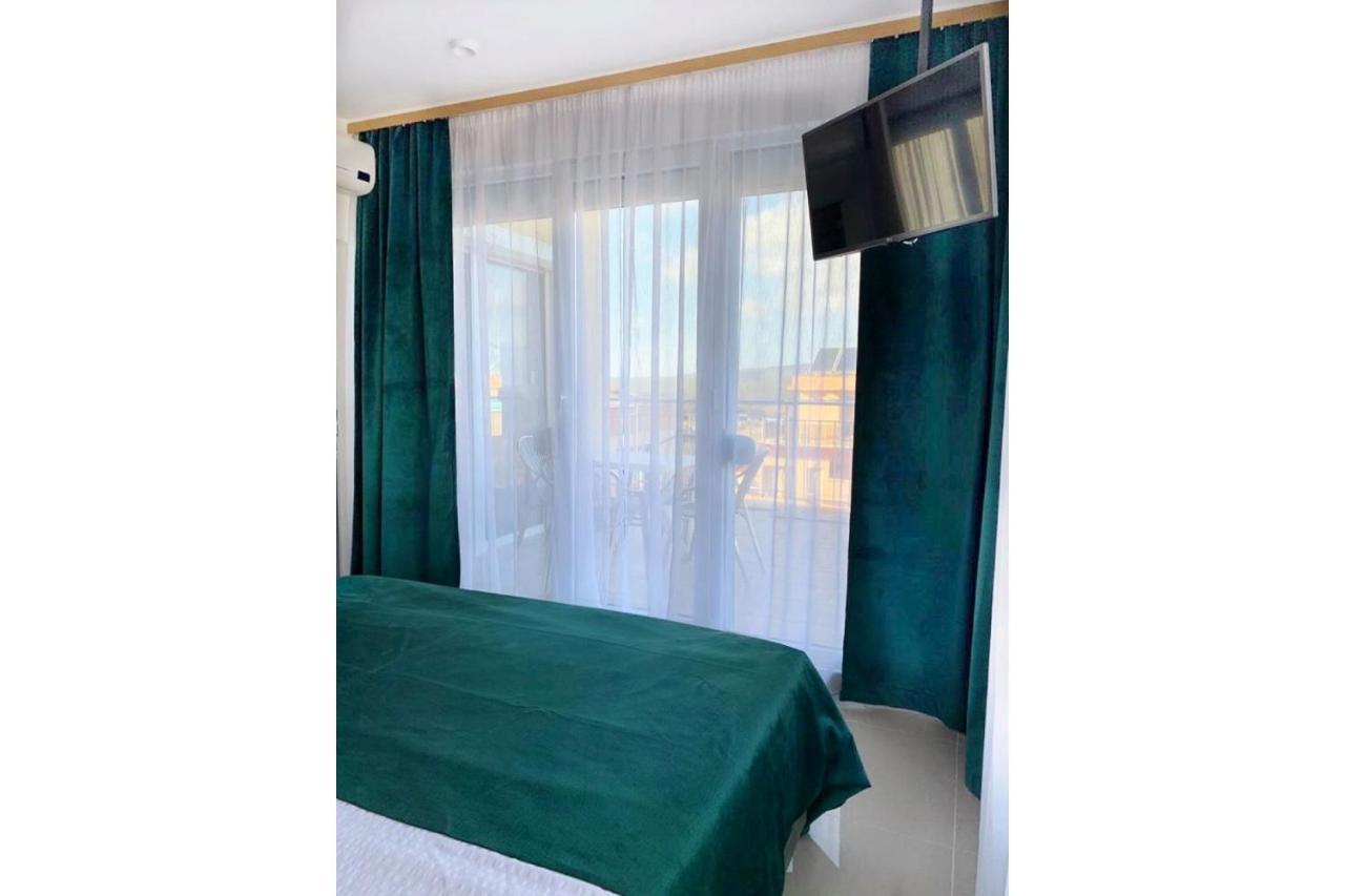 Golden View Przy Samym Morzu Plazy Apartment Primorsko Bagian luar foto